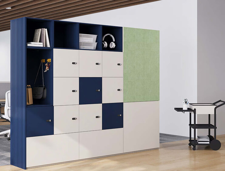 Locker units with Drawer Cabinets